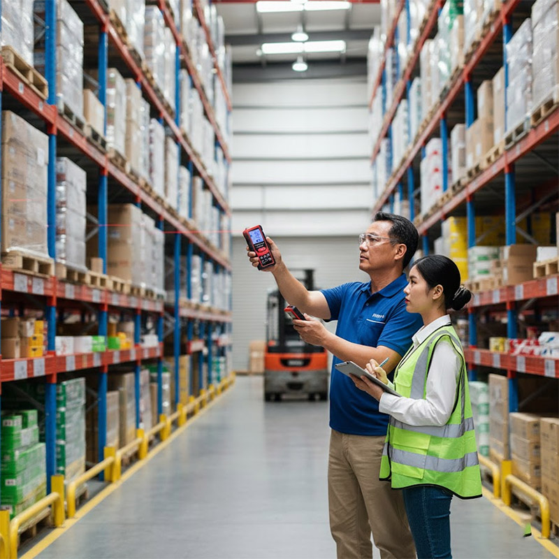 Ứng dụng thực tế của Máy đo khoảng cách laser NOYAFA NF-272L-100m cầm tay, khoảng cách tối đa 100m...