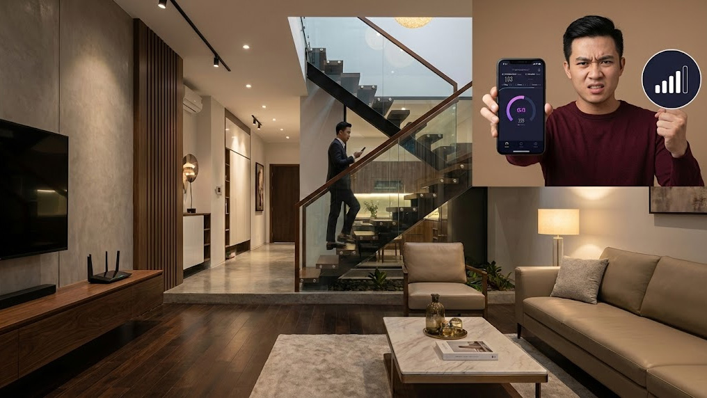 WiFi Mesh và Bộ Kích Sóng