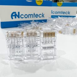 ảnh thực tế Nhân mạng RJ45-RJ45 CAT6 UTP ACT- 6U-88 Ancomteck không chống nhiễu...