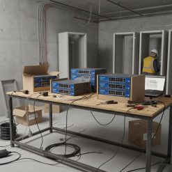 ảnh thực tế Switch POE HUVIRON F-SP3-16F2G1S