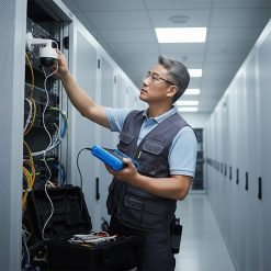 ảnh thực tế Thiết bị kiểm tra camera NOYAFA NF-IPC722 ATCHS ALL IN ONE cầm tay, màn hình 7 inch..