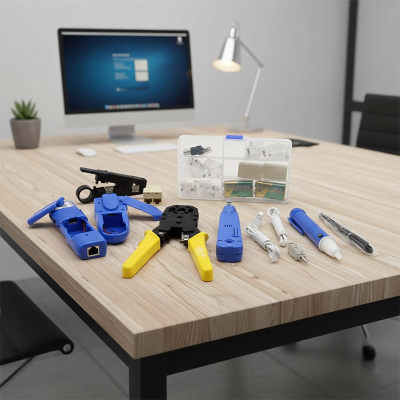 các thiết bị trong Bộ dụng cụ thi công mạng NOYAFA NF-1501 các thiết bị trong Bộ dụng cụ thi công mạng NOYAFA NF-1501