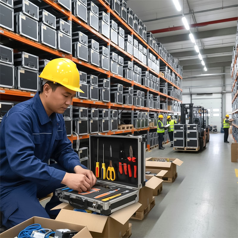 cận cảnh các thiết bị bên trong Bộ dụng cụ thi công cáp mạng ANCOMTECK ACT-K507 cận cảnh các thiết bị bên trong Bộ dụng cụ thi công cáp mạng ANCOMTECK ACT-K507