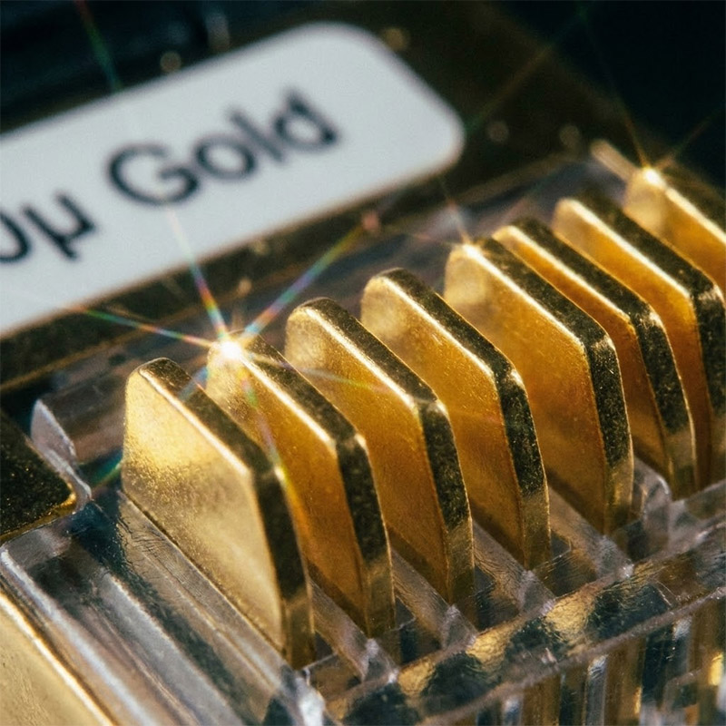 chân tiếp xúc mạ vàng