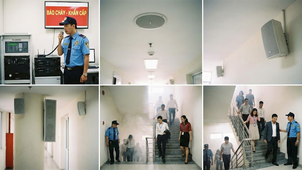 dây dẫn cho hệ thống âm thanh thông báo