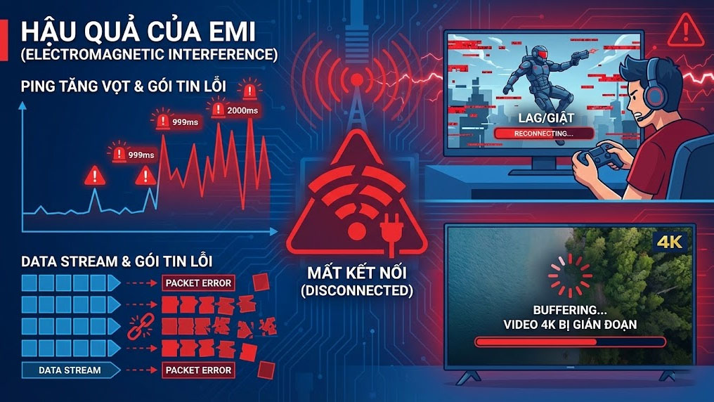 hậu quả của emi