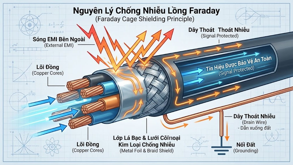 nguyên lý chống nhiễu lồng