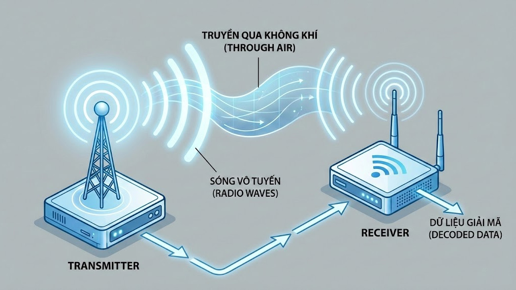 nguyên lý hoạt động của wireless