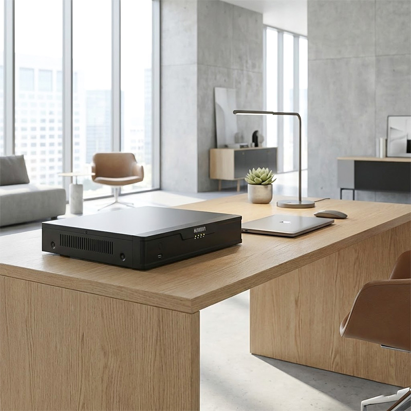 Ảnh chụp chi tiết Đầu ghi hình Huviron HU-RN4232M-V2 32 kênh