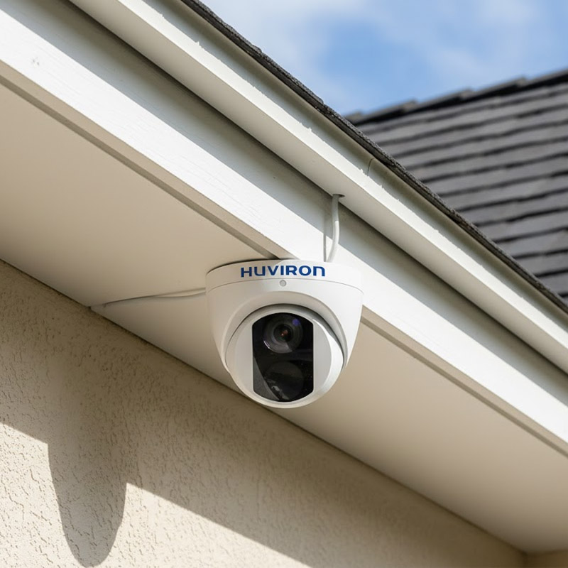 Ảnh thực tế Camera BULLET hồng ngoại HUVIRON HU-ND522D_I3E Ảnh thực tế Camera BULLET hồng ngoại HUVIRON HU-ND522D_I3E