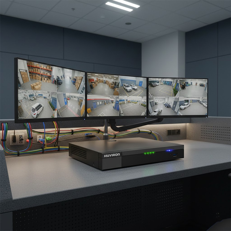 Ảnh thực tế Đầu ghi hình Huviron HU-RN2216M-V2 16 kênh