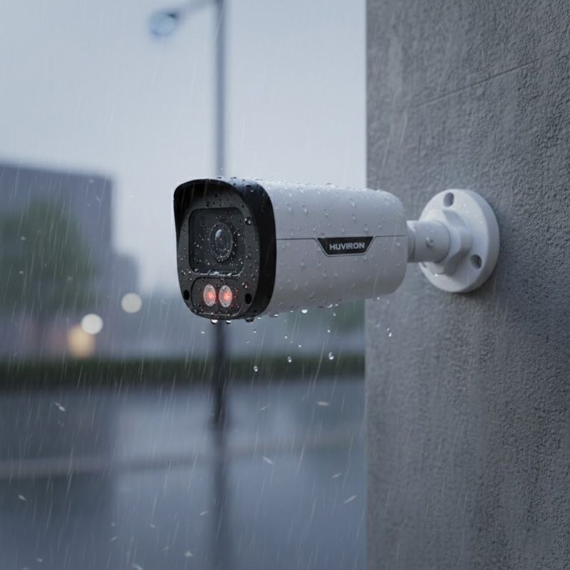 Camera BULLET hồng ngoại HUVIRON HU-NP442DMFT_3E đạt tiêu chuẩn IP67
