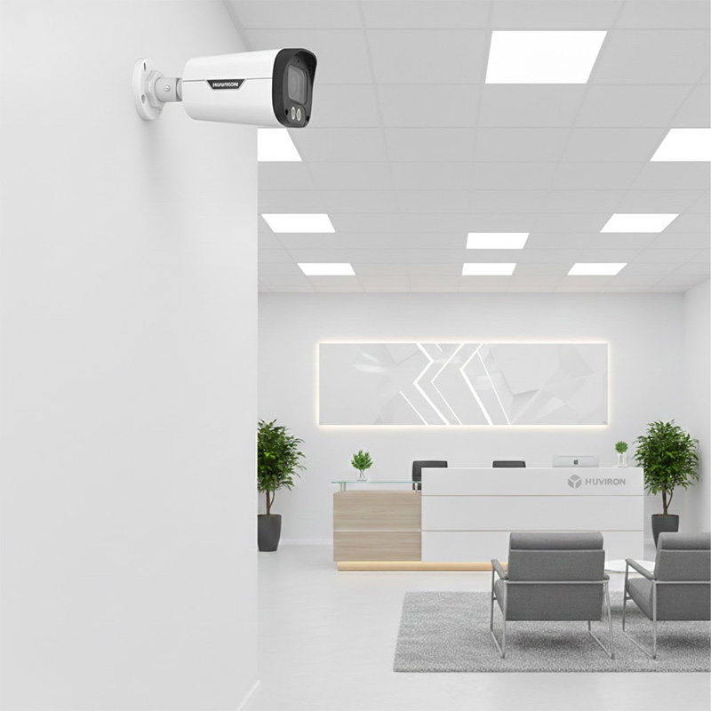 Camera HUVIRON HU-NP442DMFT_3E Ống kính 4.0mm cho góc nhìn rộng, quan sát hiệu quả