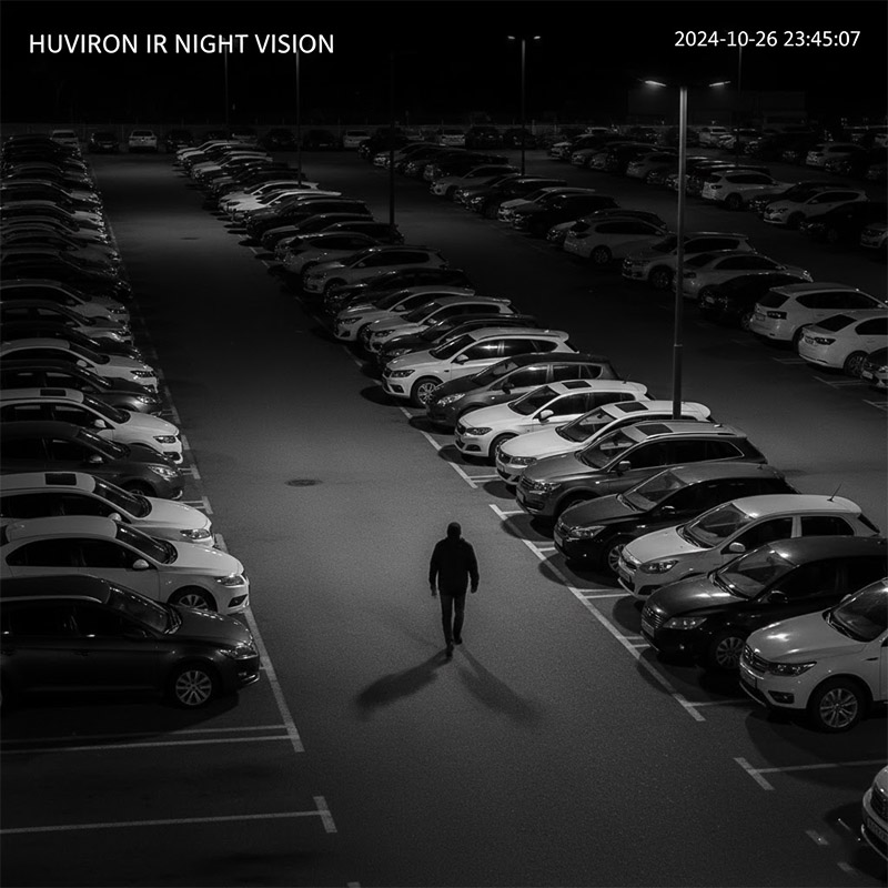 Camera hồng ngoại HUVIRON HU-NZ4325-I10E 4MP Quan sát ban đêm mạnh mẽ với hồng ngoại 100m