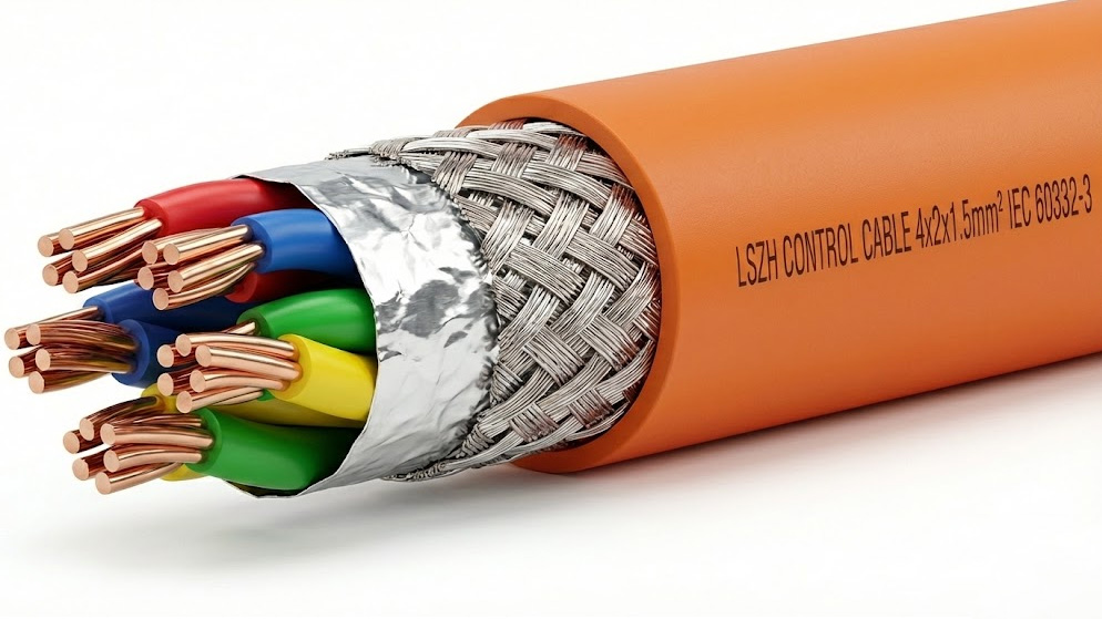 Cáp điều khiển LSZH chống nhiễu