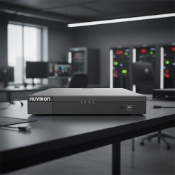 Đầu ghi hình Huviron HU-RN1216M-V2 16 kênh đặt trên bàn kỹ thuật