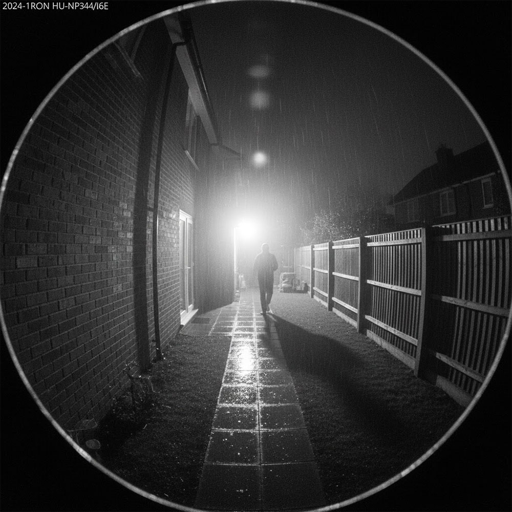 Góc nhìn thực tế của Camera BULLET hồng ngoại HUVIRON HU-NP344_I6E 3MP