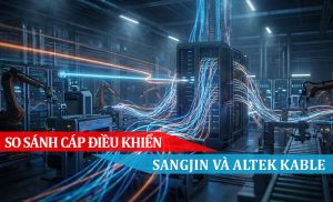 So sánh cáp điều khiển Sangjin và Altek Kabel