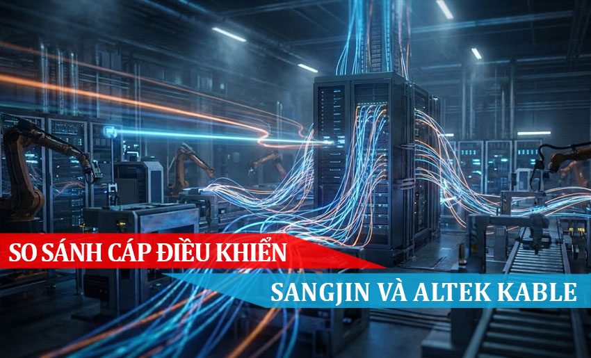 So sánh cáp điều khiển Sangjin và Altek Kabel