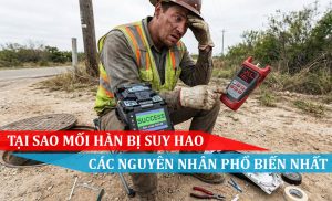 Tại sao mối hàn bị suy hao