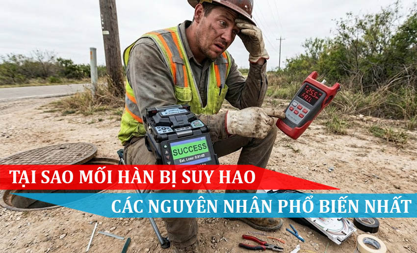 Tại sao mối hàn bị suy hao