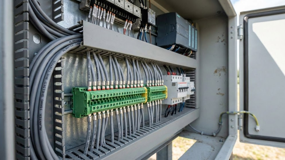 Ứng dụng thực tế của cáp điều khiển alantek 18awg