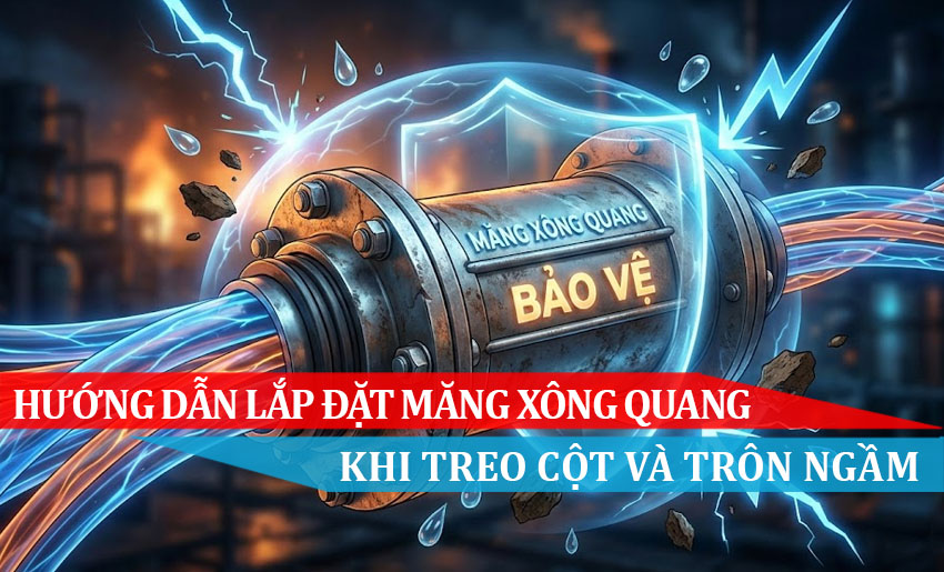 hướng dẫn lắp đặt măng xông quang