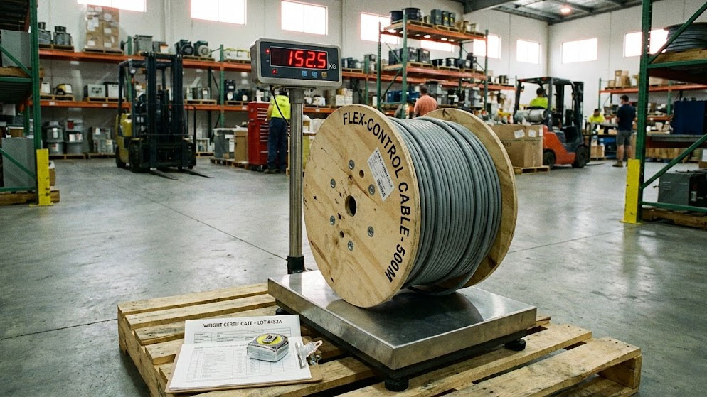 kiểm tra cân nặng cáp điều khiển