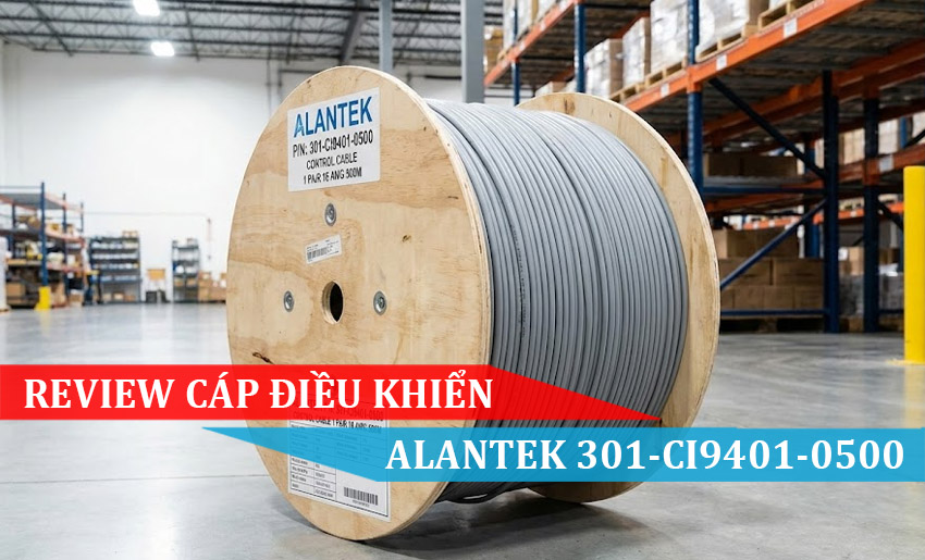 review cáp điều khiển alantek 301-CI9401-0500