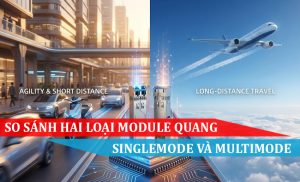 so sánh module quang singlemode và multimode