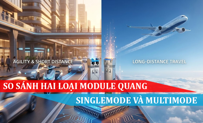 so sánh module quang singlemode và multimode