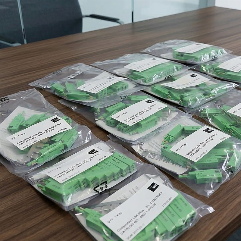 Ảnh chụp thực tế Phiến chống sét Krone ADC Commscope 210452951 Ảnh chụp thực tế Phiến chống sét Krone ADC Commscope 210452951