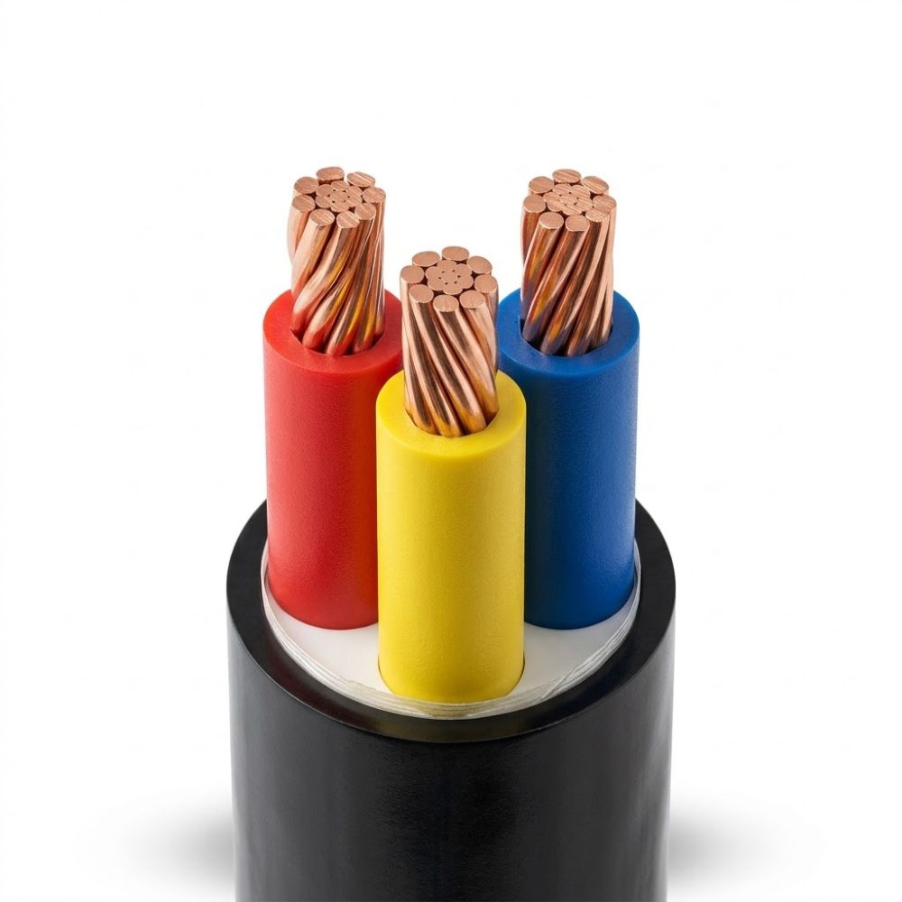 Cáp Điện 3 Lõi Hạ Thế CVV