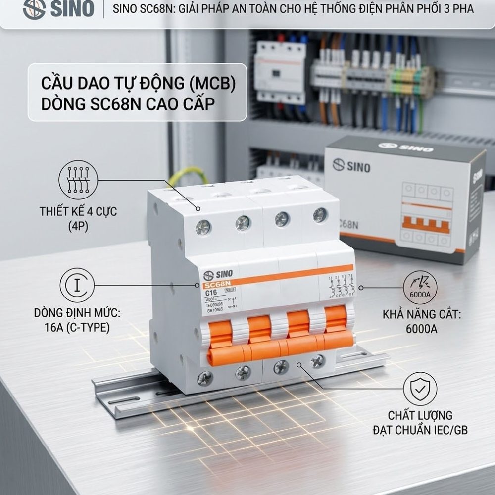 Chi tiết cấu tạo SC68N 4C