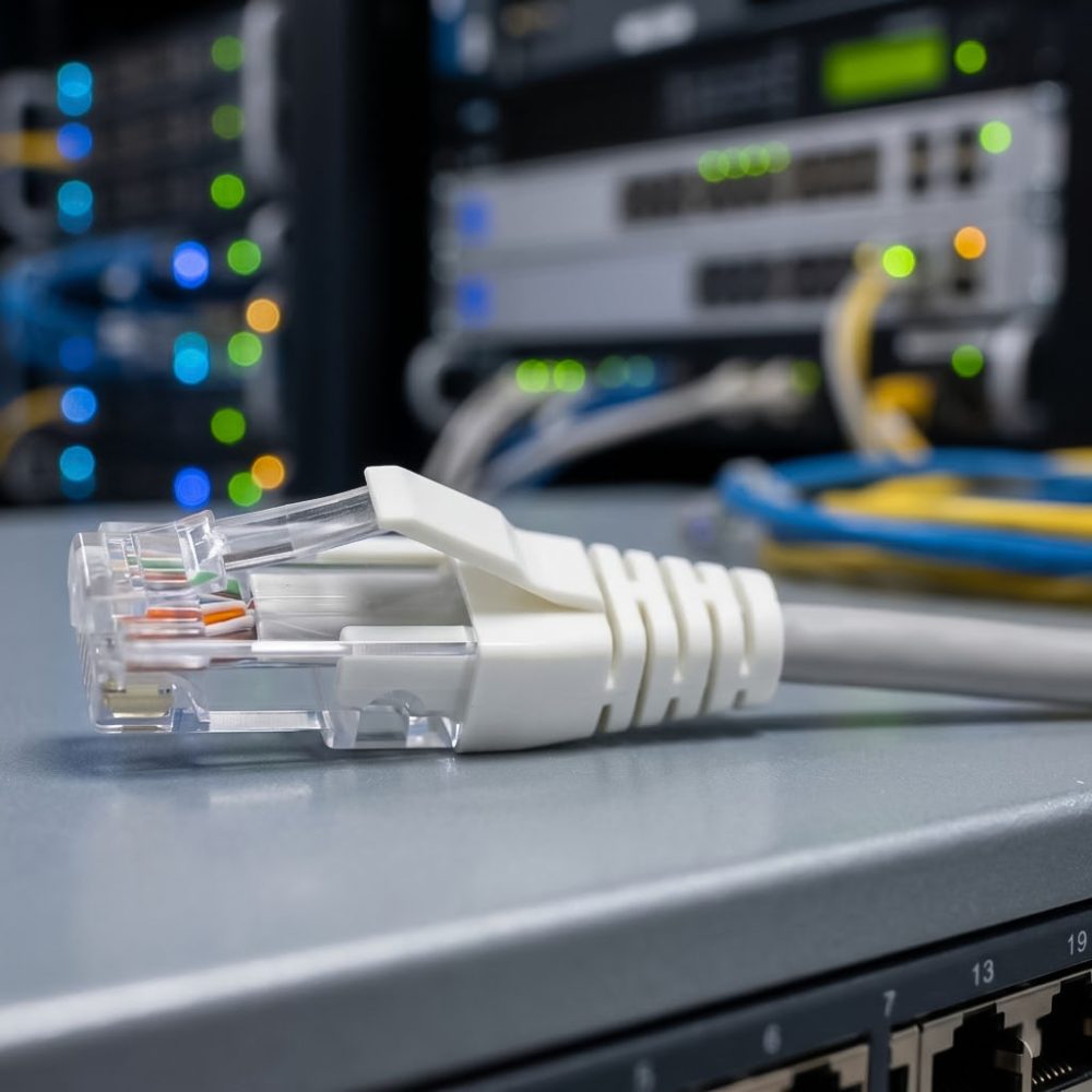 Dây nhảy mạng R&M Cat6 R875978 AWG26 Không Chống Nhiễu