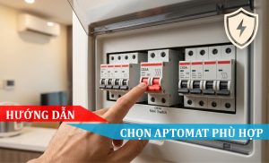 Hướng dẫn chọn aptomat phù hợp