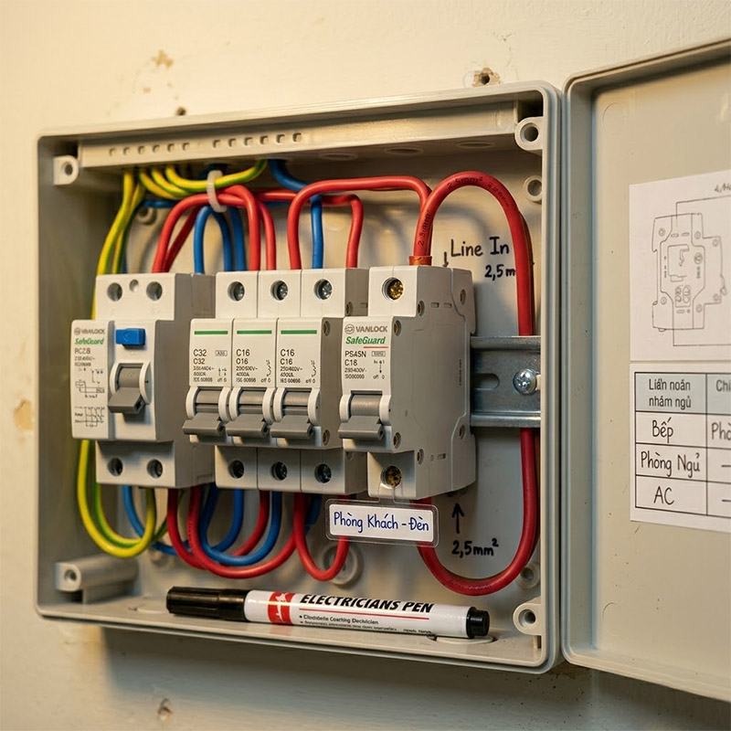 SP45N đã được lắp đặt