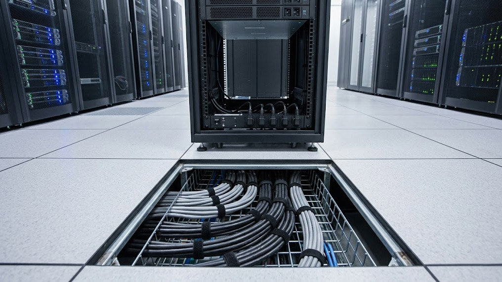 Sơ đồ phân phối điện và vị trí của cáp hạ thế