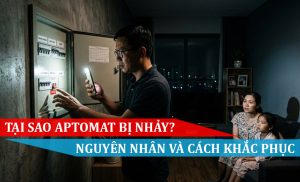 Tại sao aptomat bị nhảy