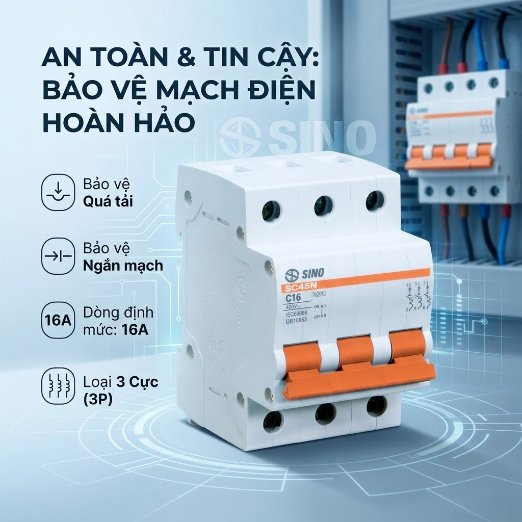 ảnh thiết kế sc108N 3 cực ảnh thiết kế sc108N 3 cực