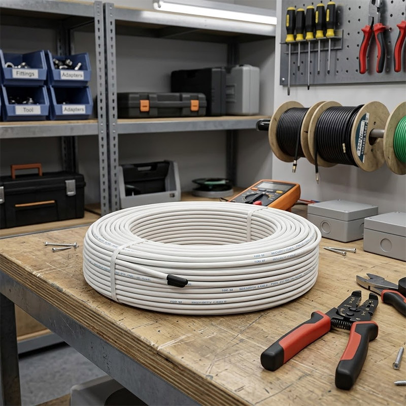 ảnh thực tế Cáp điều khiển Hosiwell 22AWG 2Pair 8012.....