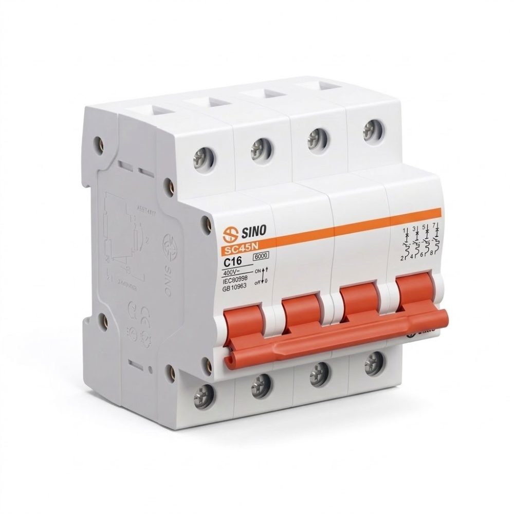 aptomat sc45n 4 cực