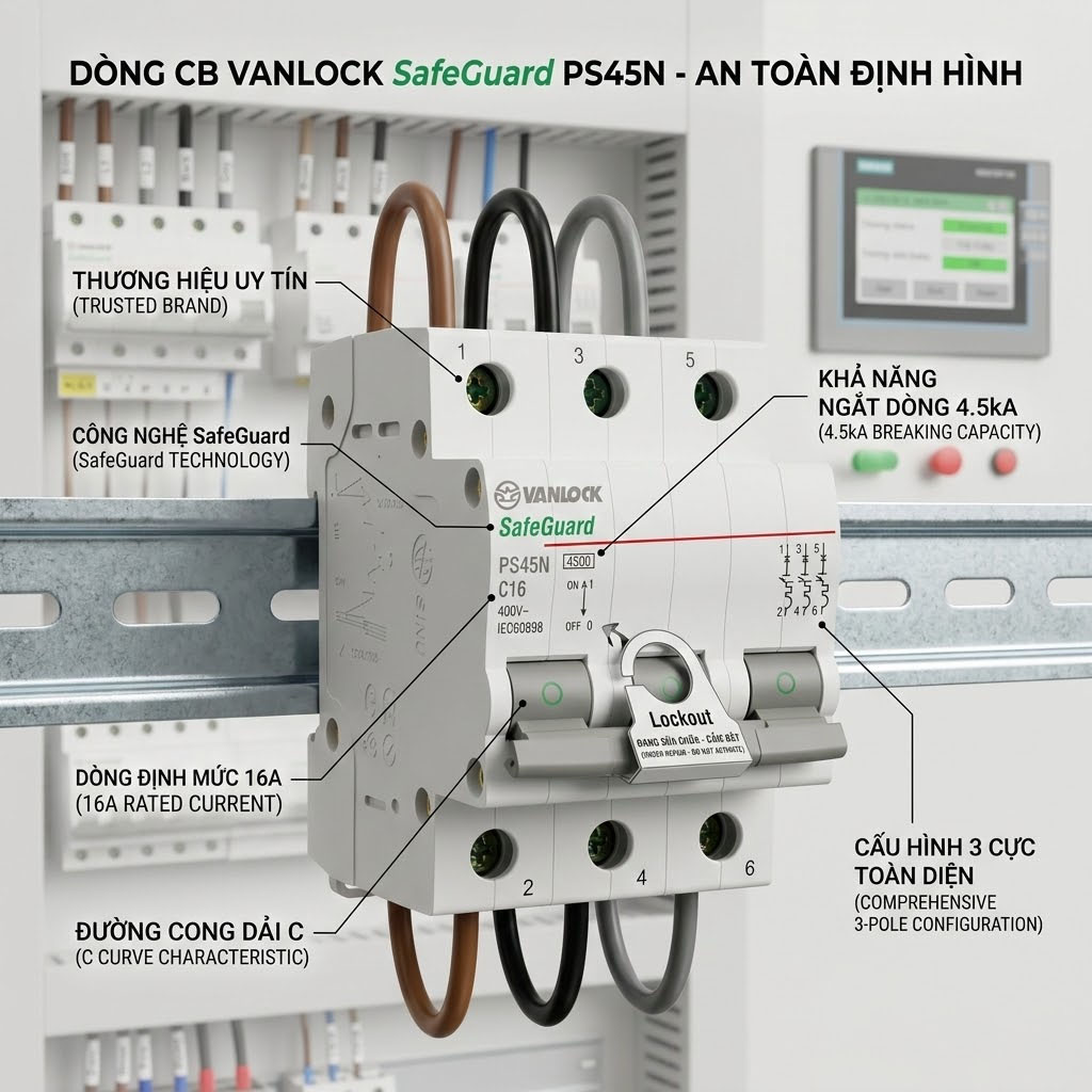cấu tạo aptomat 3 cực sp45n