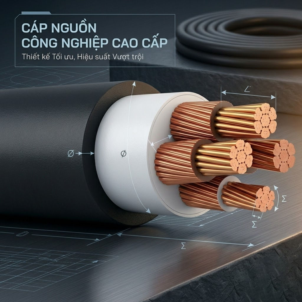 chi tiết Cáp ngầm 4 lõi hạ thế CXV DSTA chi tiết Cáp ngầm 4 lõi hạ thế CXV DSTA