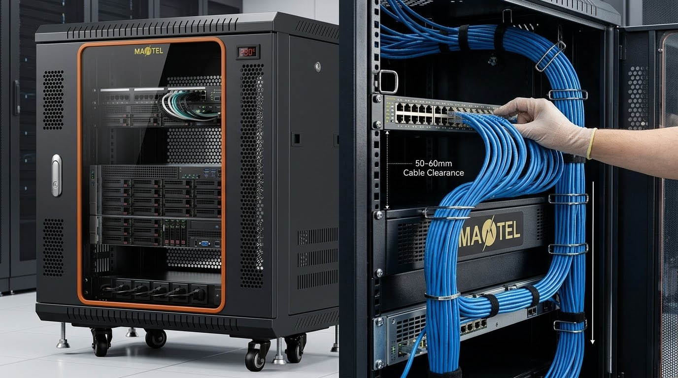 Lợi thế của tủ rack 12U D600 Maxtel