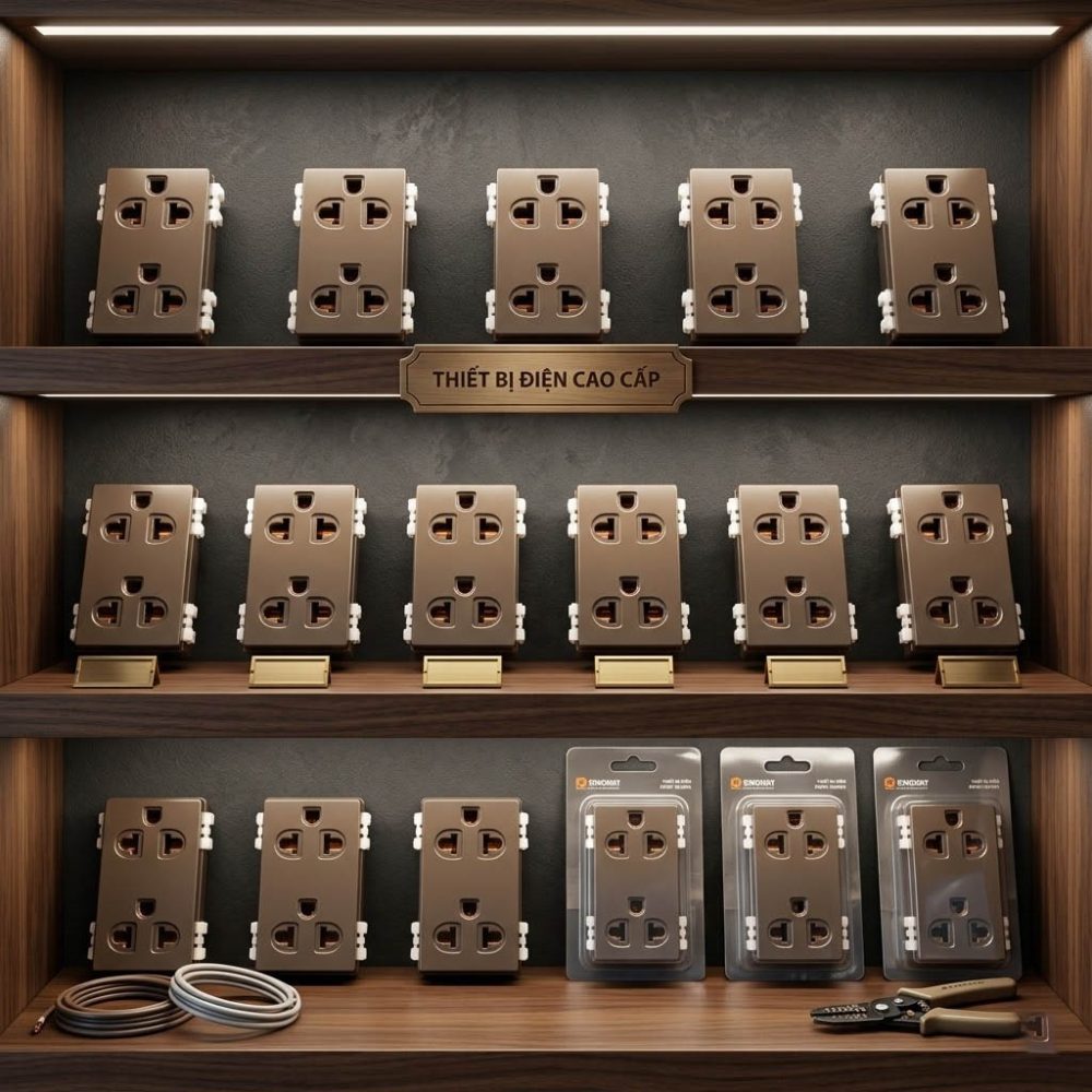 ổ cắm DKCC UE2 trưng bày