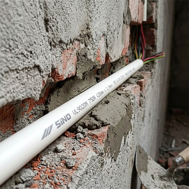 ứng dụng thực tế của Ống nhựa cứng luồn dây điện Sino VL9020M 750N ứng dụng thực tế của Ống nhựa cứng luồn dây điện Sino VL9020M 750N